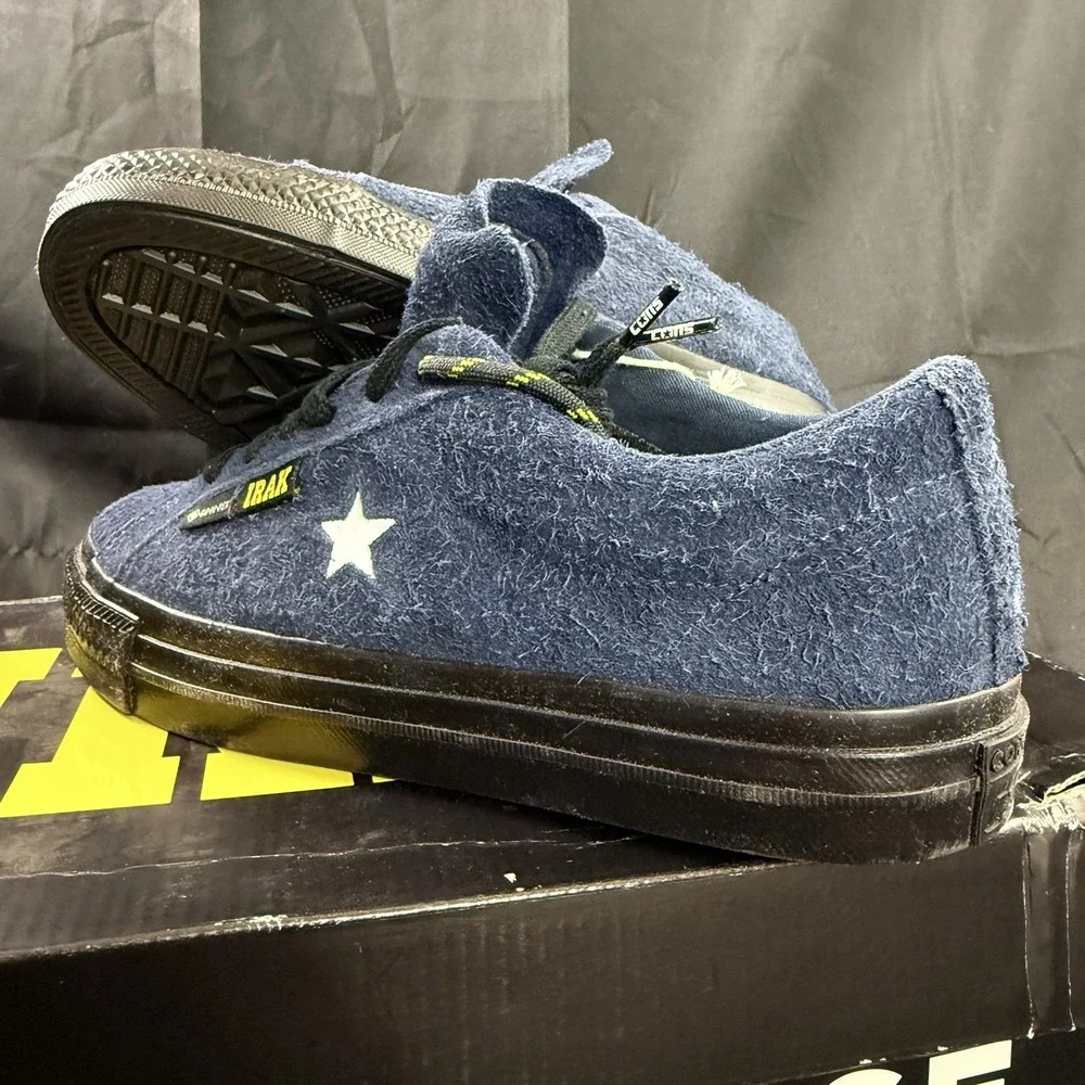 Converse One Star Pro Low Top Irak Gore‎ Tex Suede Navy (A13646C) Mens 6 W 7.5